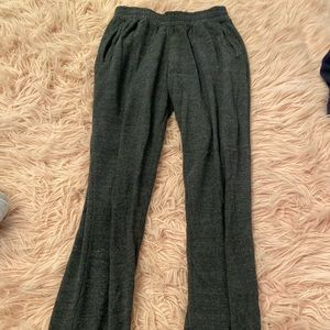 Comfy brandy dark gray joggers